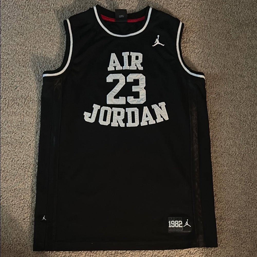 Air Jordan Black Basketball Jersey